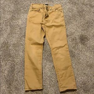 Camel Color skinny jeans